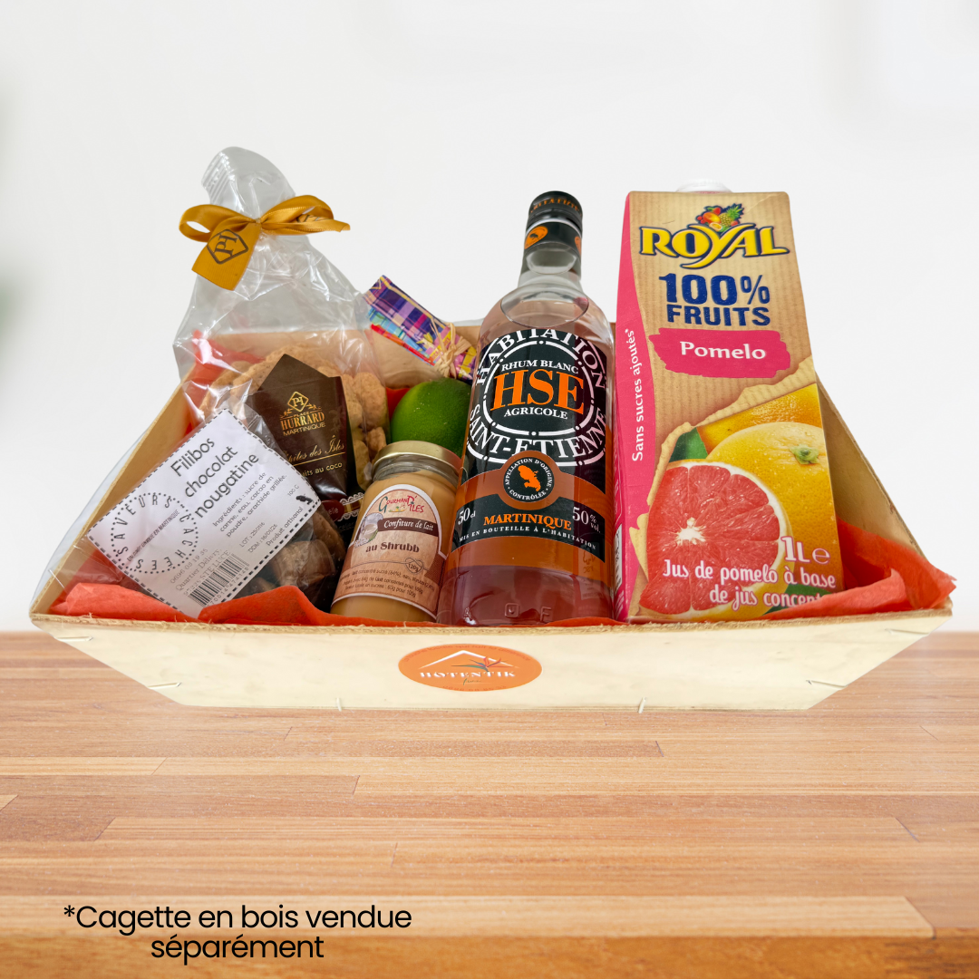 Panier Karayb – 4 à 6 pers. LOT DE 3